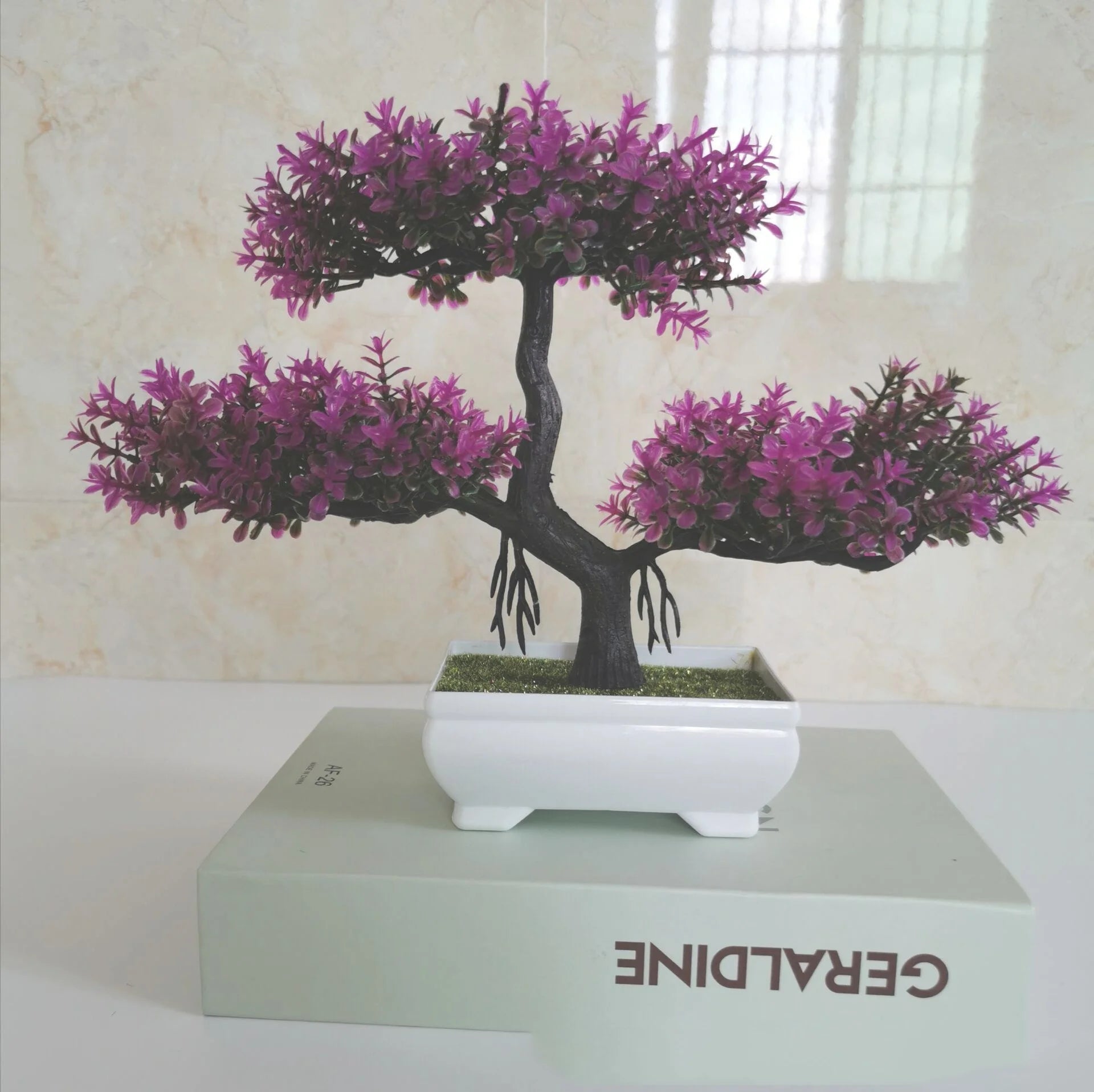 plantes artificielles bonsaï en pot pour décoration intérieure et événements - vue 4 sur 7