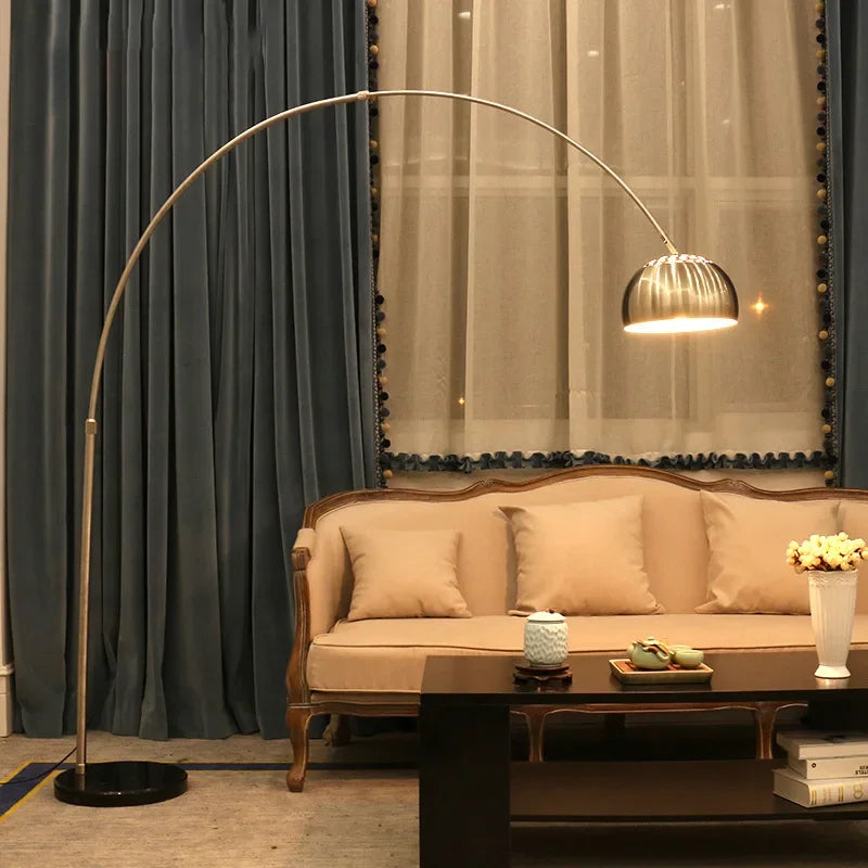 Italian Classic Art Floor Lamp Folding Rotary Arc Light for Living Room Bedroom Home Decor - vue 1 sur 7