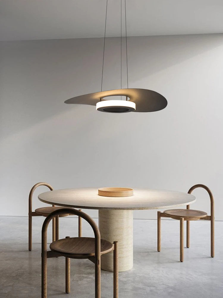 Suspension LED en métal au design nordique variable - vue 4 sur 12