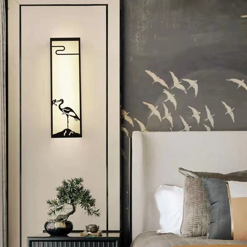 applique murale extérieure chinoise imperméable pour jardin et allées - vue 7 sur 14