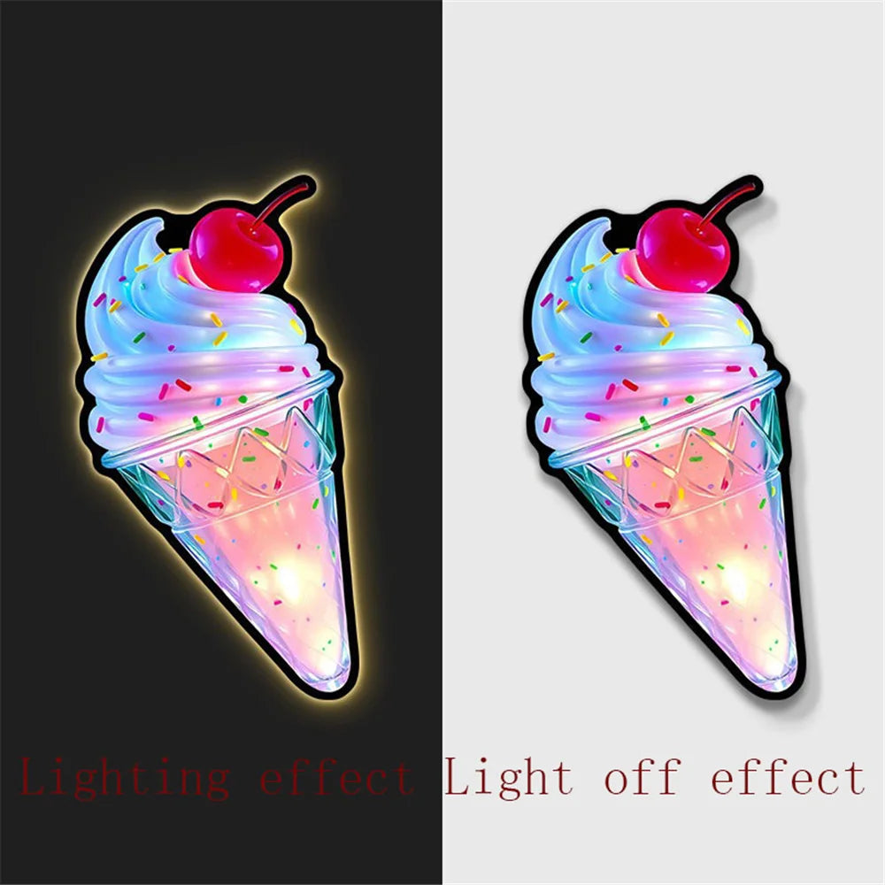 applique murale à led pour décoration lumineuse enfants et cafés - vue 7 sur 23
