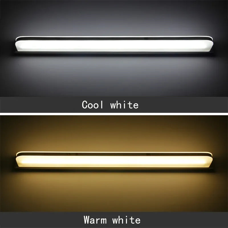 applique murale LED étanche miroir 9W 12W avant lumière salle de bain salon chambre maquillage  LED - vue 5 sur 8