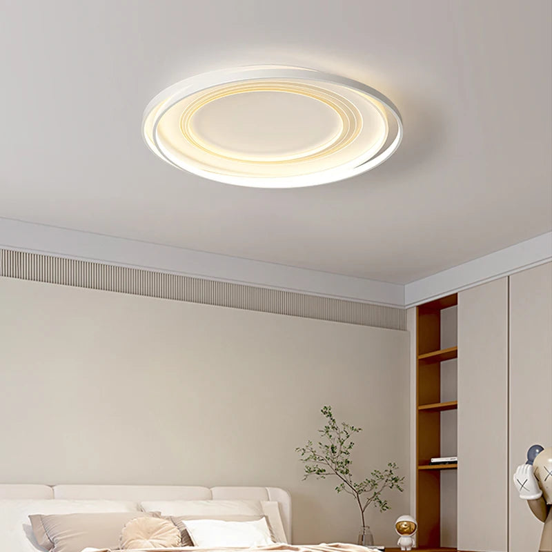 plafonnier moderne à leds télécommandé pour décoration intérieure - vue 3 sur 8