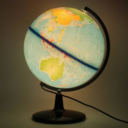 globe terrestre lumineux éducatif pour apprendre aux enfants - vue 5 sur 7