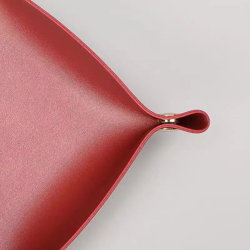 boîte de rangement en cuir pour clés et cosmétiques - vue 3 sur 17