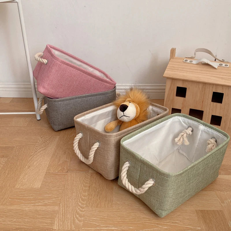 panier de rangement pliable pour vêtements et fournitures diverses - vue 5 sur 12