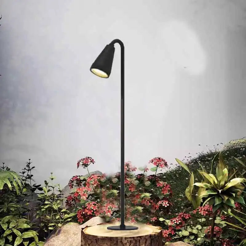 lampe d extérieur imperméable pour jardin et paysage fleuri - vue 2 sur 8