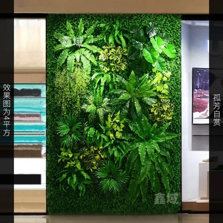 mur végétal artificiel pour décoration extérieure et aménagement paysager - vue 8 sur 30