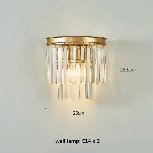 lustre moderne en cristal style nordique vintage pour intérieur élégant - vue 20 sur 21