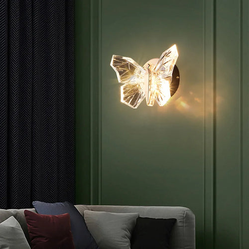Applique murale LED papillon nordique - vue 3 sur 9