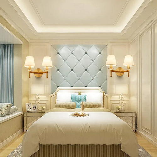 applique murale led simple style européen pour hôtel villa - vue 3 sur 15