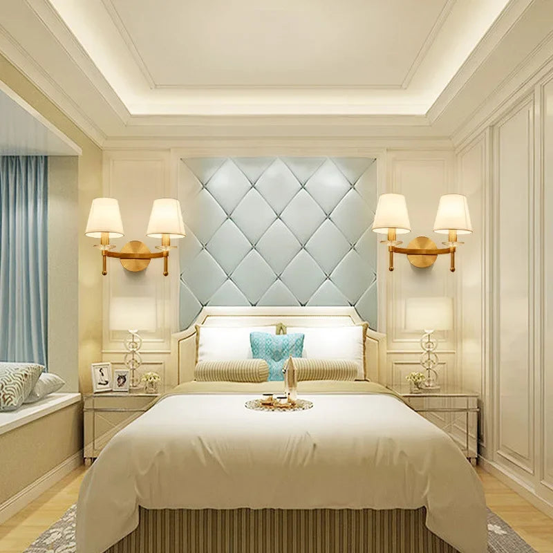 applique murale led simple style européen pour hôtel villa - vue 3 sur 15