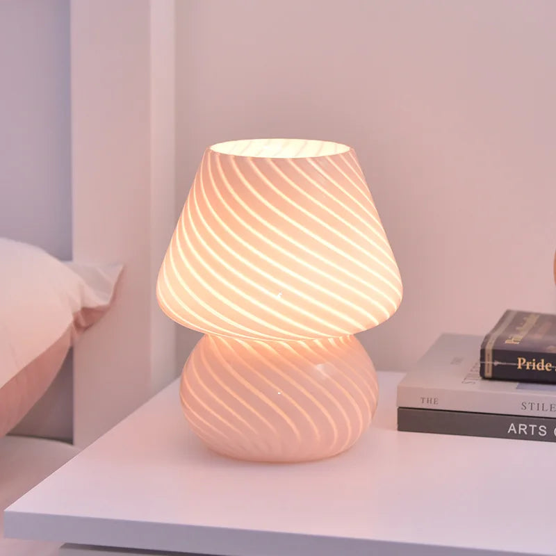 Lampe de bureau LED en verre - vue 3 sur 12