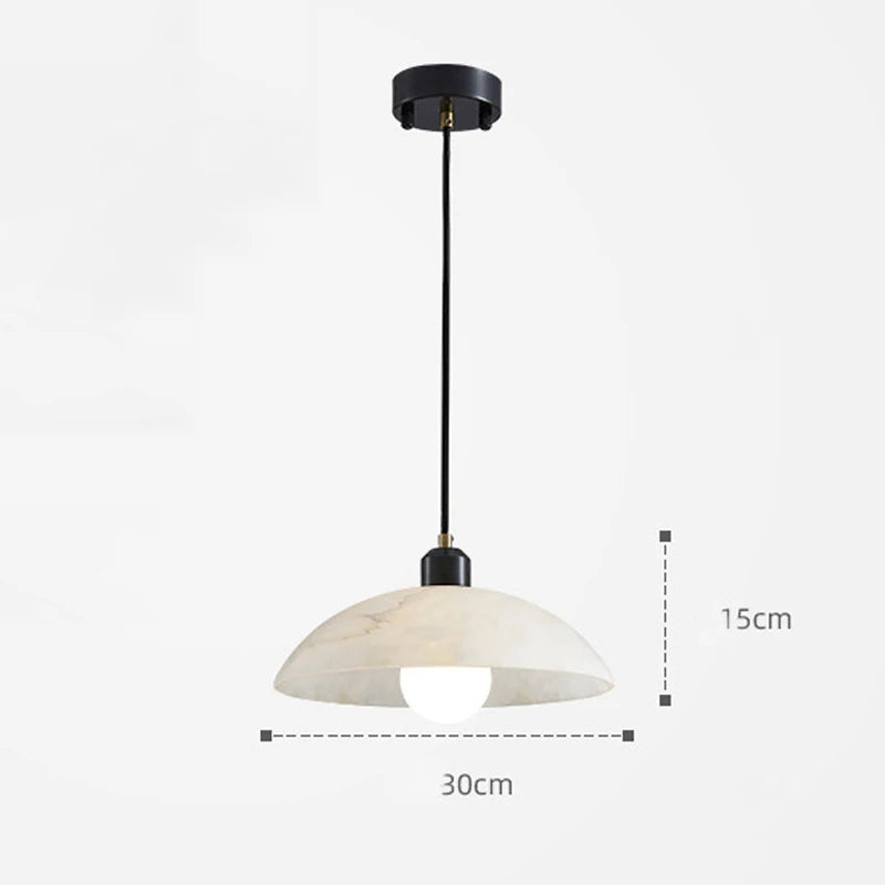 lustre de luxe en marbre populaire pour bar et restaurant - vue 5 sur 8