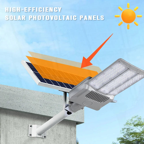 20000W Split Solar Street Light Outdoor Aluminum Solar Street Light Garden Sunlight House Remote Control Waterproof Wall Lamp - vue 5 sur 41