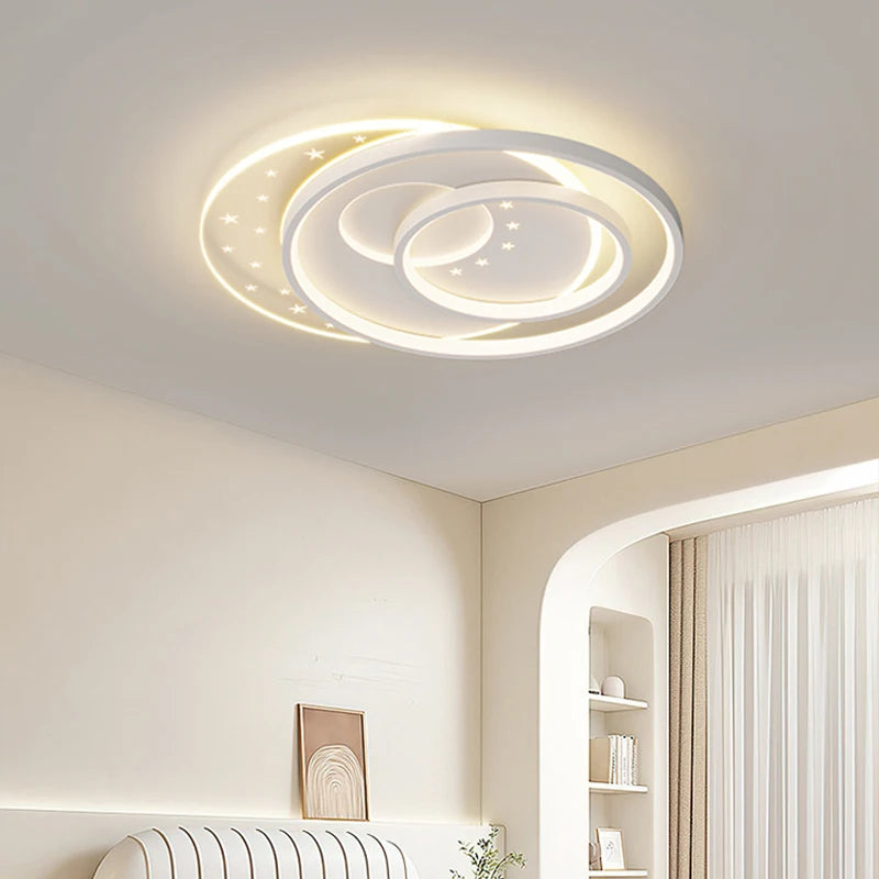plafonnier led nordique créatif pour éclairage intérieur moderne - vue 6 sur 9