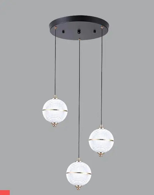 suspension boule acrylique moderne pour restaurant et bar - vue 13 sur 16