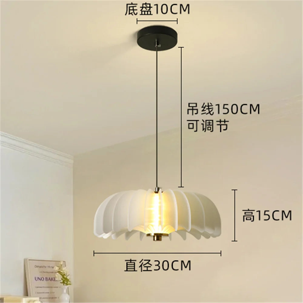 lustre à led citrouille design postmoderne pour décoration intérieure - vue 6 sur 9