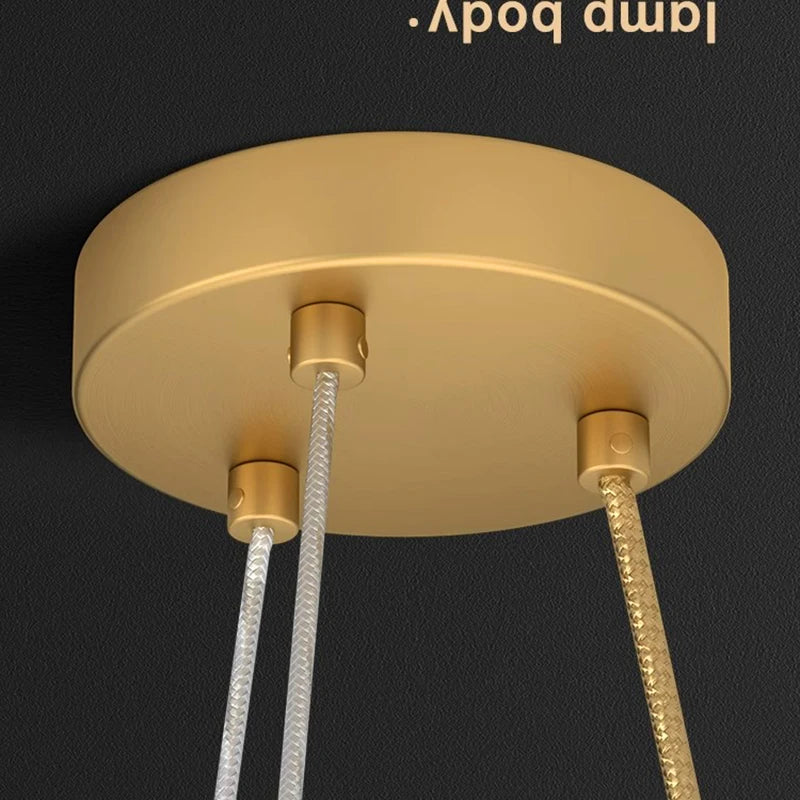 Lustre moderne pour salle à manger pour plafond du salon éclairage intérieur - vue 6 sur 11