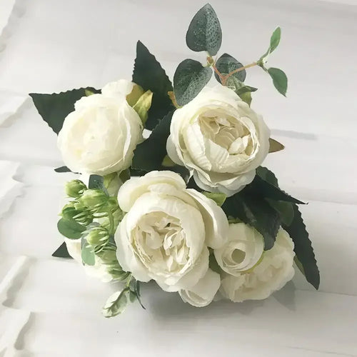 petit bouquet de fleurs artificielles pour décorations printanières et festives - vue 20 sur 34