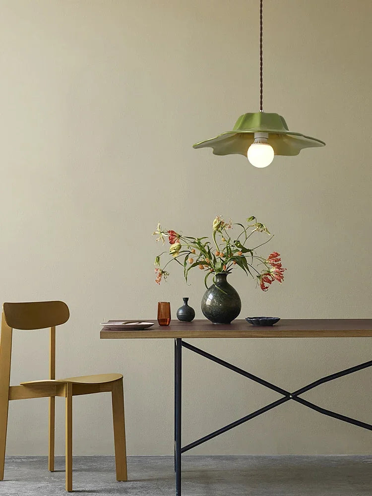 lustre moderne wabi-sabi pour intérieur original et élégant - vue 3 sur 8