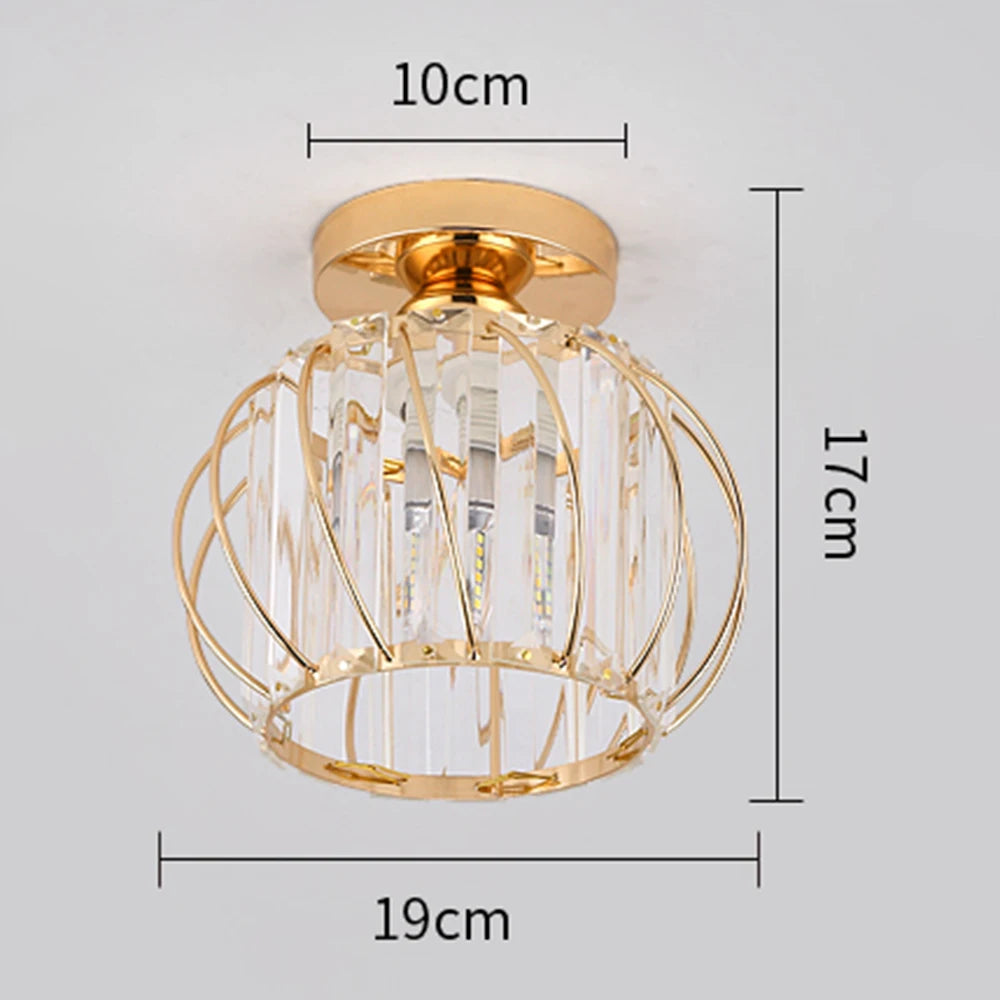 plafonnier moderne en cristal pour une ambiance élégante et créative - vue 8 sur 8