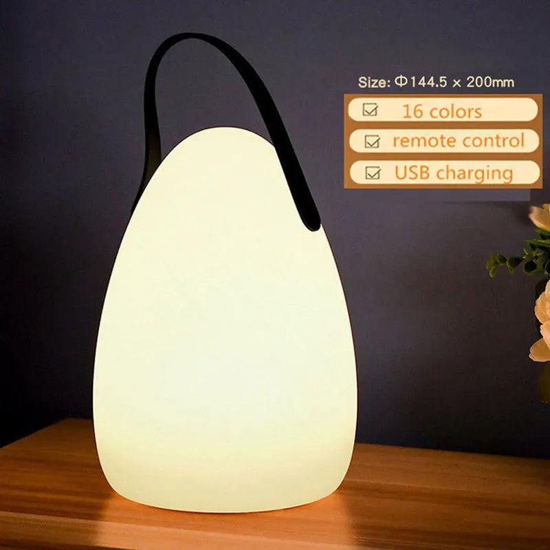 lampe de table extérieure sans fil avec télécommande intelligente - vue 4 sur 9
