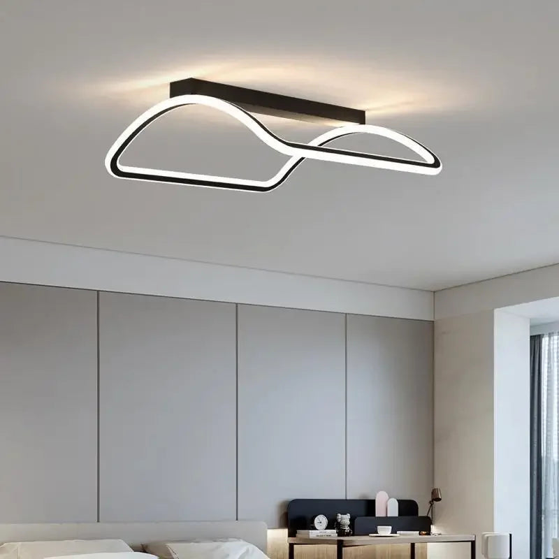 lustre moderne à leds pour intérieur décoratif - vue 3 sur 18