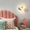 applique murale créative en forme d'éléphant pour éclairage intérieur