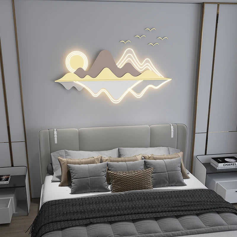 applique murale moderne décorative pour intérieur créatif et élégant - vue 3 sur 10