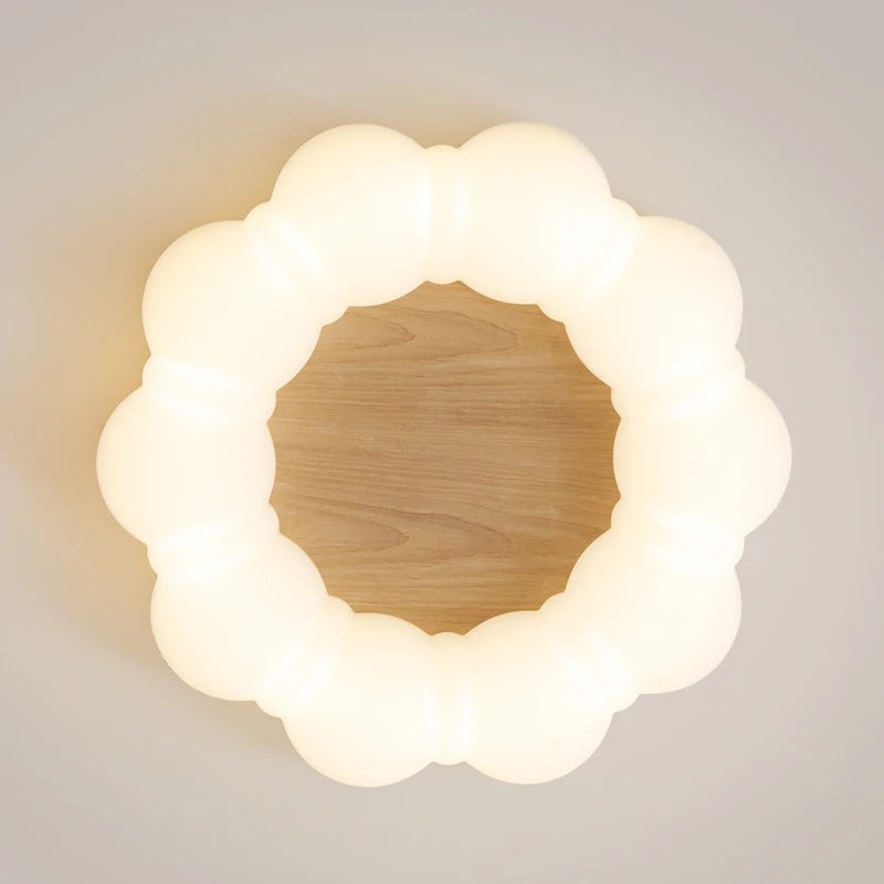 lustre nordique simple led personnalisé pour enfants - vue 6 sur 8
