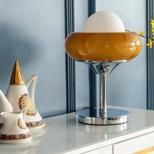 lampe de table design moderne bauhaus guzzini rétro - vue 6 sur 10