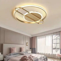 plafonnier moderne à leds style nordique luxueux