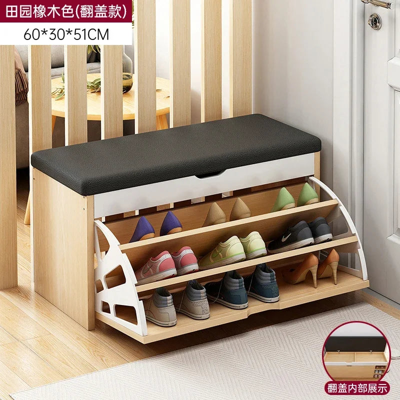 armoires à chaussures modernes de rangement vertical design japonais - vue 13 sur 21