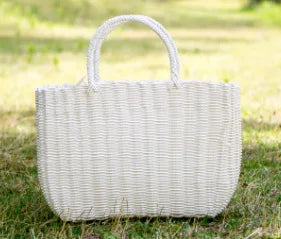 panier tissé imitation rotin pour pique-nique en extérieur - vue 11 sur 22