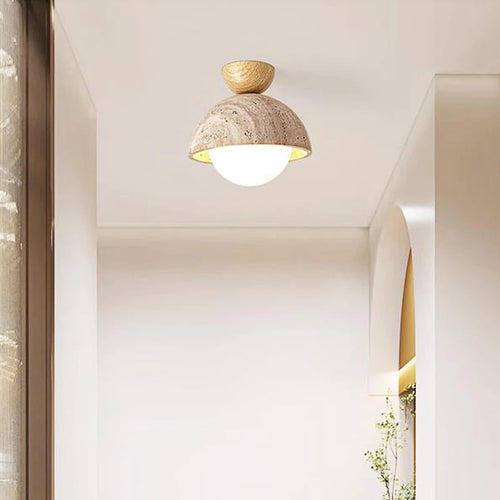 Nordique scandinave appartement maison hôtel décoration plafonnier japonais Wabi Sabi couloir porche balcon lampes Led - vue 2 sur 8
