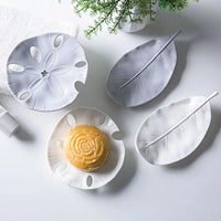 porte-savon créatif en forme de feuille et étoile de mer