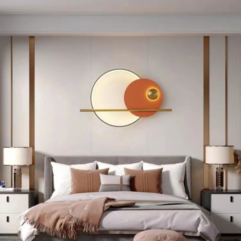 applique murale led minimaliste avec anneau pour restaurant - vue 4 sur 15