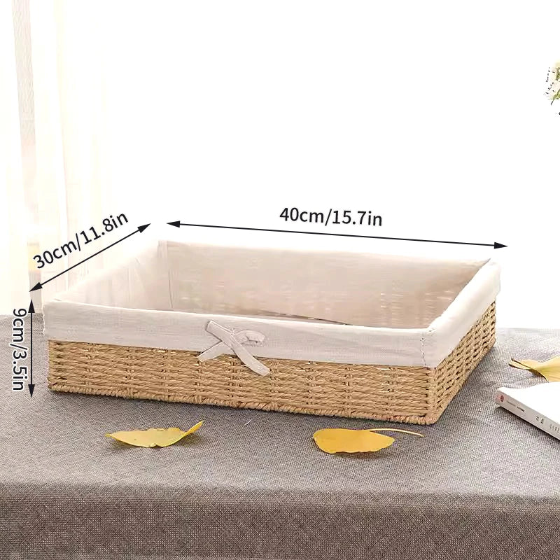 panier de rangement décoratif pour cosmétiques et fournitures - vue 14 sur 17