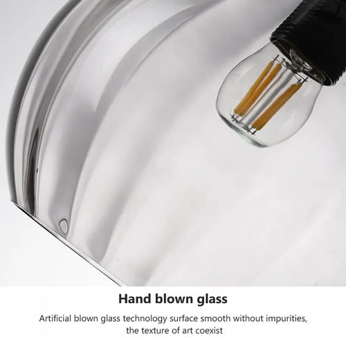 suspension bonbon verre luminaire déco maison - vue 5 sur 14