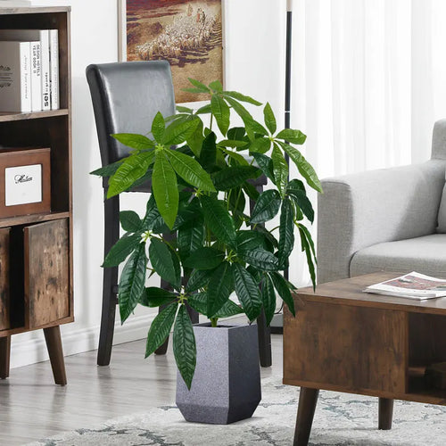 grand arbre artificiel monstera pour décoration intérieure et extérieure - vue 7 sur 8