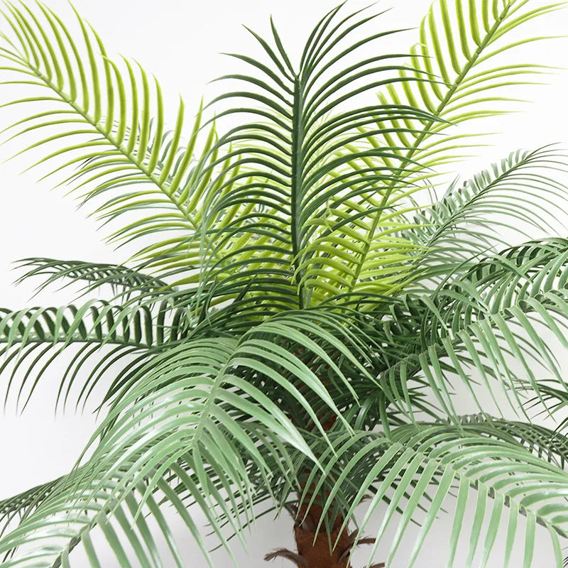 cocotier artificiel grande plante verte pour décoration intérieure - vue 5 sur 15