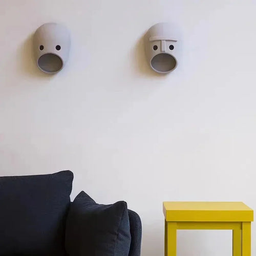 applique murale moderne design néerlandais en résine avec éclairage led - vue 3 sur 11