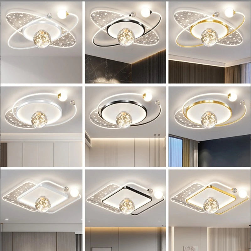 plafonnier moderne personnalisé créatif pour décoration intérieure - vue 5 sur 12