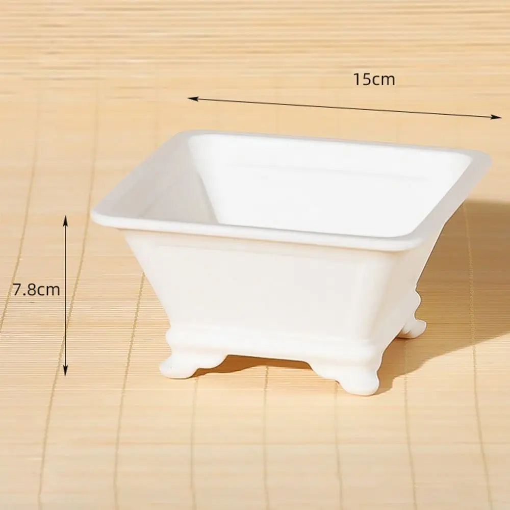 pots de fleurs en argile pour jardinage et bonsaï créatifs - vue 3 sur 12