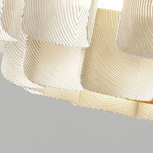 lustre led moderne style 	 acrylique gradation variable - vue 6 sur 9