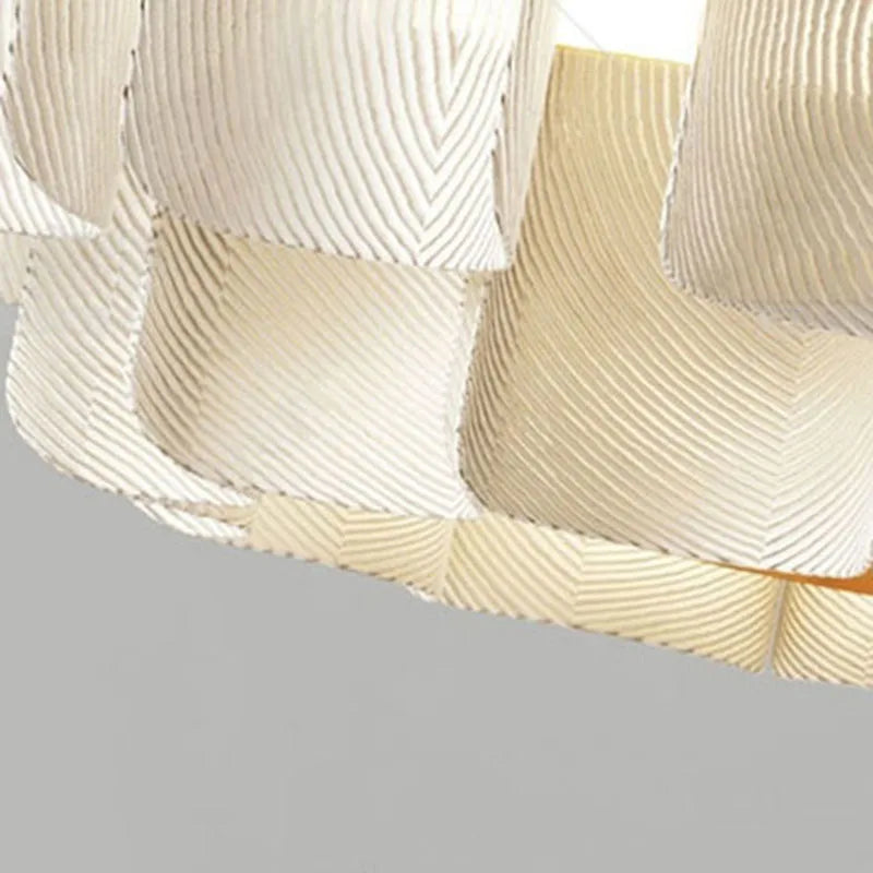 lustre led moderne style 	 acrylique gradation variable - vue 5 sur 9