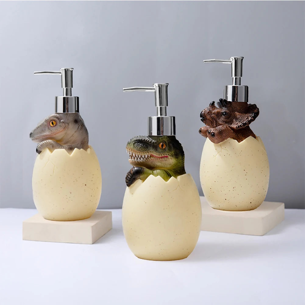 distributeur de savon dinosaure pour lavage des mains - vue 3 sur 9