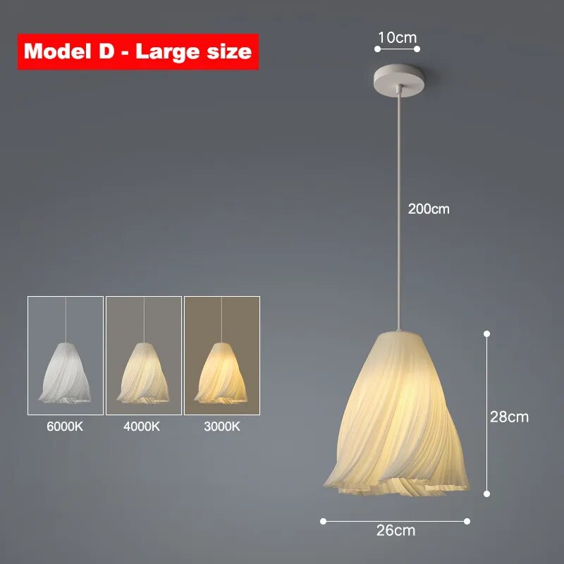 lustre créatif moderne suspendu restaurant cuisine chambre enfants déco éclairage - vue 14 sur 15