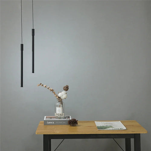 lustre décoratif nordique à double tête pour bar - vue 5 sur 7